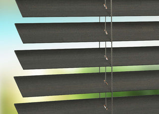 תריס ונציאני עץ שחור אורגון